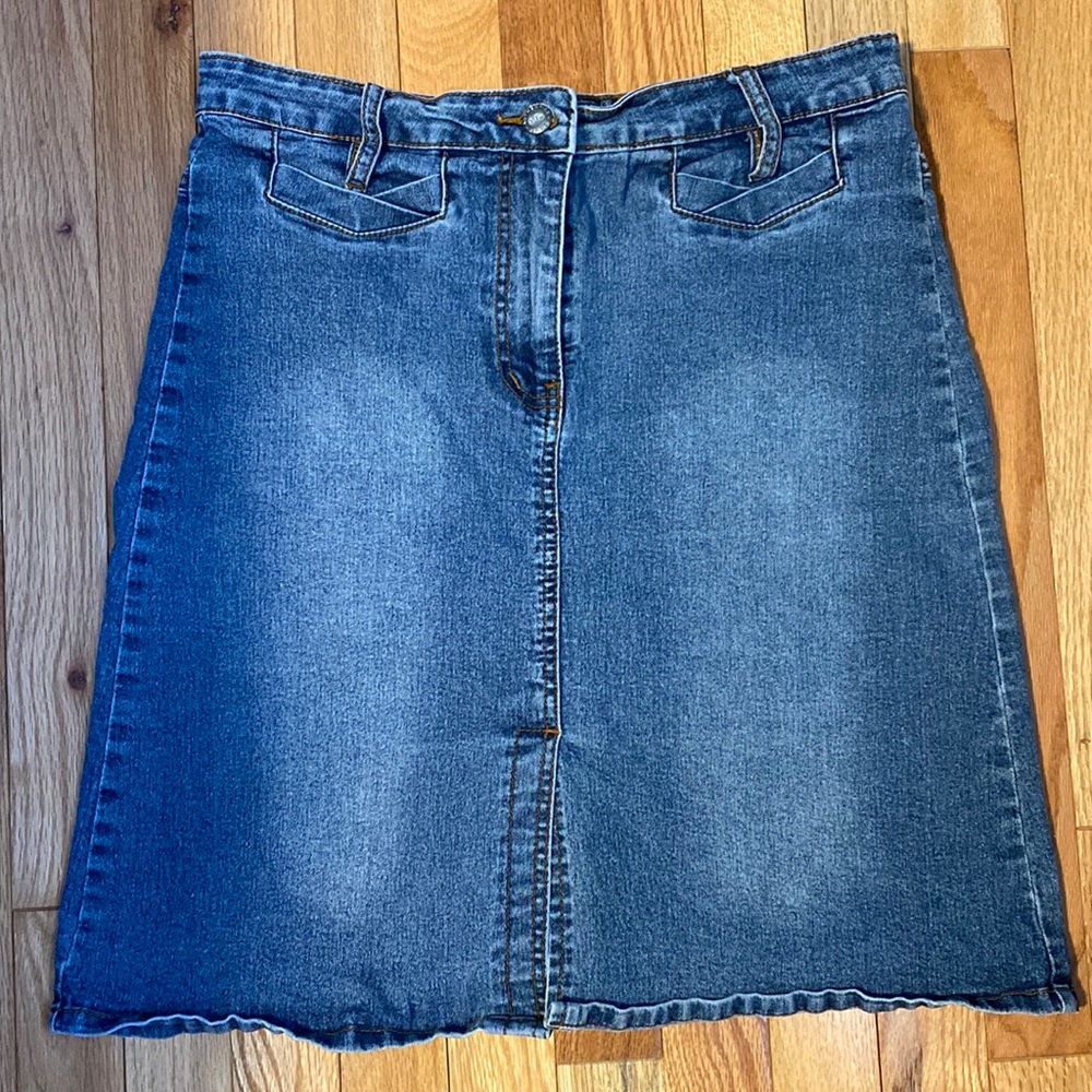 Vintage XTM revolt jeans denim skirt